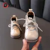 Outdoor Dimi 2023 Autumn Kids Baby Boots MicroFiber Leather Infant Shoes Fashion Soft Comfortabele 03 jaar kind Peuter schoenen