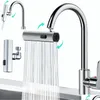 Andere Küchengeräte Der Wasserhahn dreht sich im vierten Gang, um den Wasserauslass und den Doppelmesser-Scra-Wasch-Mechanikarm Splash-Pro Dhygq zu wechseln