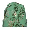 Береты, тропические шапки-шапки с цветочным принтом, ретро-кепки для мужчин и женщин, вязаная шапка в стиле хиппи, зимний дизайн, теплая