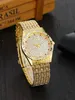 Denvosi Diamond Seting Quartz Watches For Men OEM Factory Wruples Sales Wrist Watch