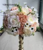 Dekorativa blommor 10st/Lot Mixcolor Wedding Road Lead Ball Artificial Table Centerpiece Decoration Flower 30cm Tongfeng