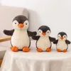 Bonecas de pelúcia bonito bebê pinguim brinquedo de pelúcia macio plushies animal de pelúcia pinguim antártico kawaii peluche decoração de quarto crianças presente de aniversário l231117