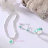 Chaîne Brangle T Bracelet Boutique Day Gift Love Heart Brand Dropping Glue ENAMEL SET BIELSE RING STANT RONNE QDPJ H2422712