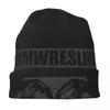 Baretten Armworstelen 1 5703 Motorkap Hoeden Beanie Custom Gebreide Muts Herfst Winter Mode Mannen Vrouwen Kpop Elastische Caps