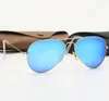 Mann Hochwertige Doppel-Designer-Sonnenbrille Damen Klassische Gläser Sonnenbrille Fliegermode Strand Strahlenschutzbrille Dame Polarisierende Brille