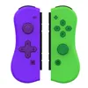 Toppkvalitet 6 färger trådlösa Bluetooth Gamepad Joystick för Nintendo Switch Wireless handtag Joy-con vänster och höger handtag Switch-spelkontroller med detaljhandelslådan
