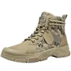 Botas Cuero Sintético Ete Zapatos Al Aire Libre Hombres Beige Bota Marca Zapatillas Deportes Grasa Alta Moda Obuv Tech