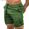 Men's Shorts Hommes Gym Shorts d'entraînement entraînement sport vêtements de sport Fitness course Shorts mâle pantalons courts maillot de bain maillots de bain Men Shorts T240227