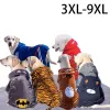 Hoodies Pet Kıyafetleri Orta Büyük Köpekler Kış Sıcak Flanel Köpek Hoodies Coat Golden Retriever Samoyed Labrador Büyük Evcil Köpek Kostüm