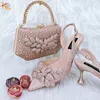 Scarpe eleganti QSGFC Nigeria Tendenza moda pesca Punta con tacco basso Indossare comode squisite donne eleganti con tacco alto