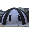 Großhandel tragbare 6 m aufblasbare Spinnenzelt kuppelförmige Autozelte Garage mit Wänden zu verkaufen