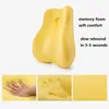 Pillow Chair Backrest Memory Foam For Office Body Comfortable Relieve Lower Back Pain