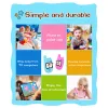 Caméra intelligente vidéo appareil photo numérique enfant Mini haute définition caméra photographie jouets talkie-walkie pour enfants cadeau d'anniversaire