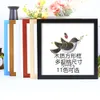 Simple Square 6-inch 781024 Inch Wall Hanging Platform Flat Wooden Picture Frame Creativity