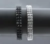 Hip Hop Bracelet Gold Palted Bling Bling 2 Row Iced Out Cz Bracelet Top Fashion Mens Jewelry5104643