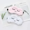 Masques de sommeil Masque de sommeil bandeau pour les yeux en peluche douce masque pour les yeux de dessin animé mignon masque en peluche pour les yeux de chat masque pour les yeux sieste masque pour les yeux de santé