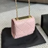 Designer Bags Lipstick Pack Fashion Chain Bags Mini Crossbody Bags Luxury Shoulder Bags Leather Clutch Bags Coin Purse Pink Lady Handbags Wallet Bags Evening Purses