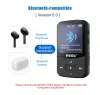 Player RUIZU X52 Sports Bluetooth MP3 Player With Clip 8GB 16GB Mini Music Video Player Support FM Recorder Pedometer Ebook TF SD Card
