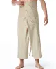 Pantalon Thaïlande pêcheur pantalon été coton lin pantalon pour hommes ample confortable sarouel hommes Yoga 100 coton pantalon femmes