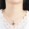 Jewelry Korean made old necklace sweater accessories s925 silver diamond mens and womens necklaces