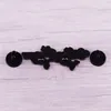 Brosches tecknad anima film Askepott söta två små möss som bär nyckelmönster metall emblem lapel stift tillbehör för kvinnor