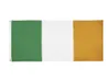 Em estoque 3x5ft 90x150cm pendurado verde branco laranja tiras hibernian irl ou seja bandeira da irlanda irlandesa para decoração de celebração6432750