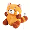 Poupées en peluche 8,6 pouces Kawaii raton laveur en peluche joli raton laveur mignon doux animaux en peluche poupée filles enfants enfants bébé anniversaire cadeau de noël L2403