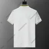 24SS Designer Mens Survêtements Été Blanc Double Lettre Imprimer T-shirts Costumes De Sport De Luxe Casual Coton Hommes Shorts Et T-shirt Rayures Latérales Ensembles Imprimés