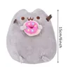 Peluches 1PC peluche peluche chat poupée jouets pour enfants beignets chat Kawaii Cookie glace Style peluche doux peluches Animal poupée ToysL2403