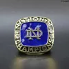 4Y47 Designer Anneaux commémoratifs anneaux NCAA 1973 Notre Dame Championnat Ring Tyd8 IB63 personnalisé
