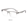 Sunglasses Vazrobe 155mm Oversized Eyglasses Glasses Frame Men Women No Screw Spectacles Male Ultralight Grey Transparent For Optical Lens