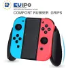 Gamepads Mooroer Grip متوافق مع Nintendo Switch/Switch OLED Joycon 3PC Game Switch Case Kit for Nintendo Joy Con