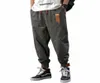 Men039s Pants Mens Harem Mężczyzna moda 2021 Grey Cotton Hip Hop Joggers japońskie spodnie streetwearne Męskie ładunki dla 55RT9129379