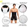 Lazawg Mage Control Shorts för män formade viktminskning trosor midjtränare hög midja rumpa lyftare underkläder kropp shaper 240220