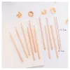 Карандаши 100шт/сет Ecofriendly Cantival Wood Pencil HB Black Standard Child Pencils Материал канцелярских канцелярских принадлежностей офисные школьные принадлежности