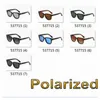 Lunettes de soleil de marque polarisées Lunettes de soleil pour hommes pour femmes Lunettes de soleil pour hommes Unisexe Pêche Touriste Conduite Lunettes décontractées Lunettes de soleil Lunettes avec boîte