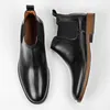 Bottes Chelsea bottes hommes en cuir véritable chaussures décontractées pour hommes bottes 2022 mode haute qualité Botas Masculinas Botas Hombre baskets