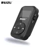 Joueurs Ruizu X26 Sport MP3 Lecteur de musique Bluetooth Enregistreur compatible FM Radio Support SD Card Clip Lecteurs MP3 8GB Support TF Card