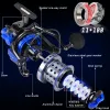 リールsougayilang釣りリール10000シリーズ4.7：1ギア比スピンリールマックスドラッグ25ポンド金属ボディスムースコイリールペスカ