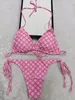 Costumi da bagno moda donna bikini di vendita caldi IN stock Costume da bagno fasciatura Costumi da bagno sexy Pad sexy Tow-piece 5 stili