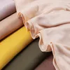 Etniska kläder Modal Cotton Jersey Hijab Scarf Long Muslim Shawl Plain Soft Turban Tie Head Wraps For Women Africa pannband 170x55CM