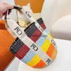 Shoulder Bags Beach Raffia Straw Bag Classic Designer Purses wallet Woody bucket summer weave travel tote luxury Crossbody handbags clutch luis bagsH24228