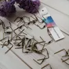 Kryształowa kamera żyrandolowa 100pcs brązowy 14 mm Antique M skręcone złącza do pryzmatów lampa koralika wiszące