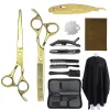 Outils ciseaux de coiffure ciseaux de coiffure professionnels ensemble nouveaux ciseaux de coiffure de 6 pouces japon 440C ciseaux de coiffeur