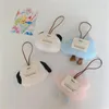 Keychains Plush Stuffed Dog Keychain Toy Cartoon Puppy Pandas Pendant Keyrings Dolls Phone Hanging Chain Backpack Charms For Birthday Gift