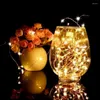 Cordes 10 pcs barre à LED Bouteille de vin de liège lumières de vacances décoration de vacances Garland Fairy Christmas