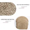 Pillow Worship Yoga Seat Mat Round Straw Weave Bed Pillows Floor Hand-woven Meditating Weaving