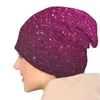 Beretti Cappelli di berretto da stampa metallici Stampa di glitter bernelli rosa scintilla