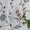 Curtain Floral Curtains Kitchen Coffee Bedroom Rod Lace Short 54 X 36 Inch 1 Panels