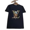 L V 3D Imprimer lapin chemise amant coton hip hop T-shirts pour hommes Summerclassic Designer T-shirt Casual Homme Femmes T-shirts Lettres Manches courtes Top Luxe grande taille vieille fleur